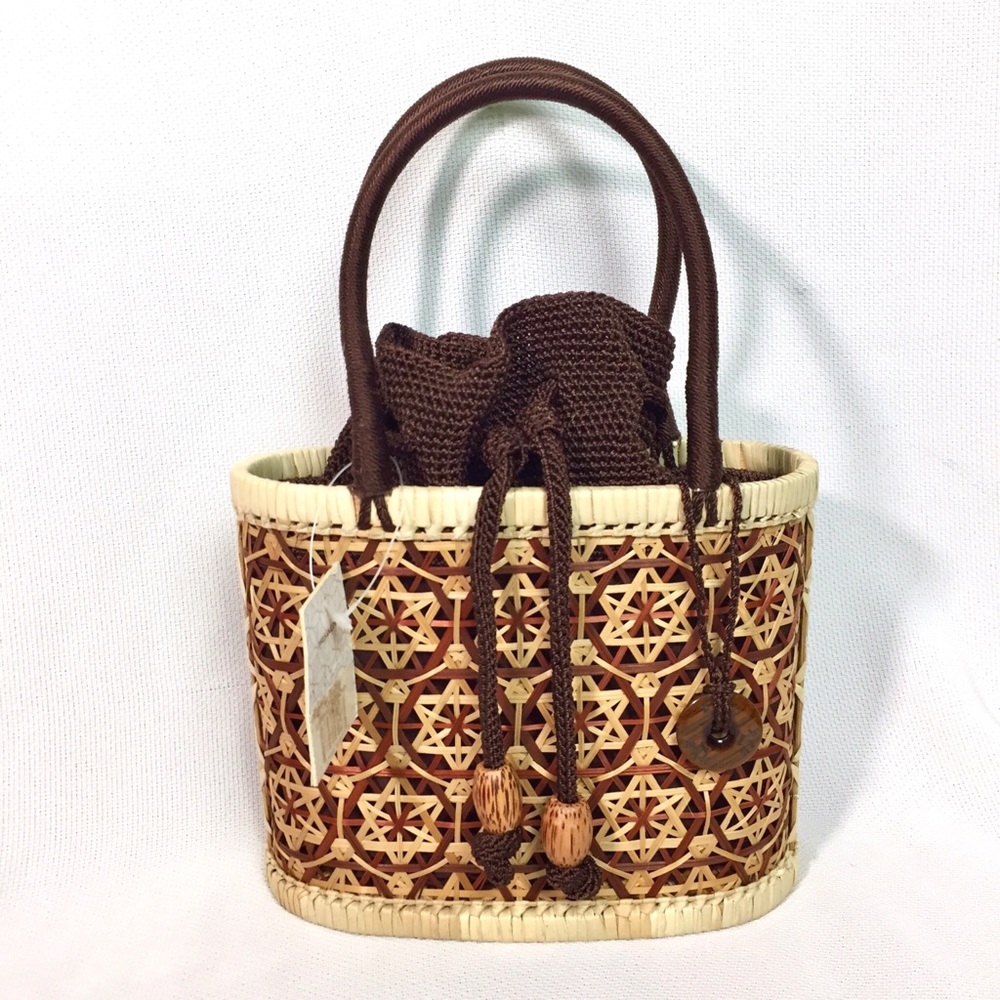 The Sak Wicker Zuzu Small Satchel Purse